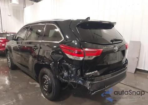 2017 Toyota Highlander Se/Xle from USA, damaged, VIN 5TDJZRFH9HS394733